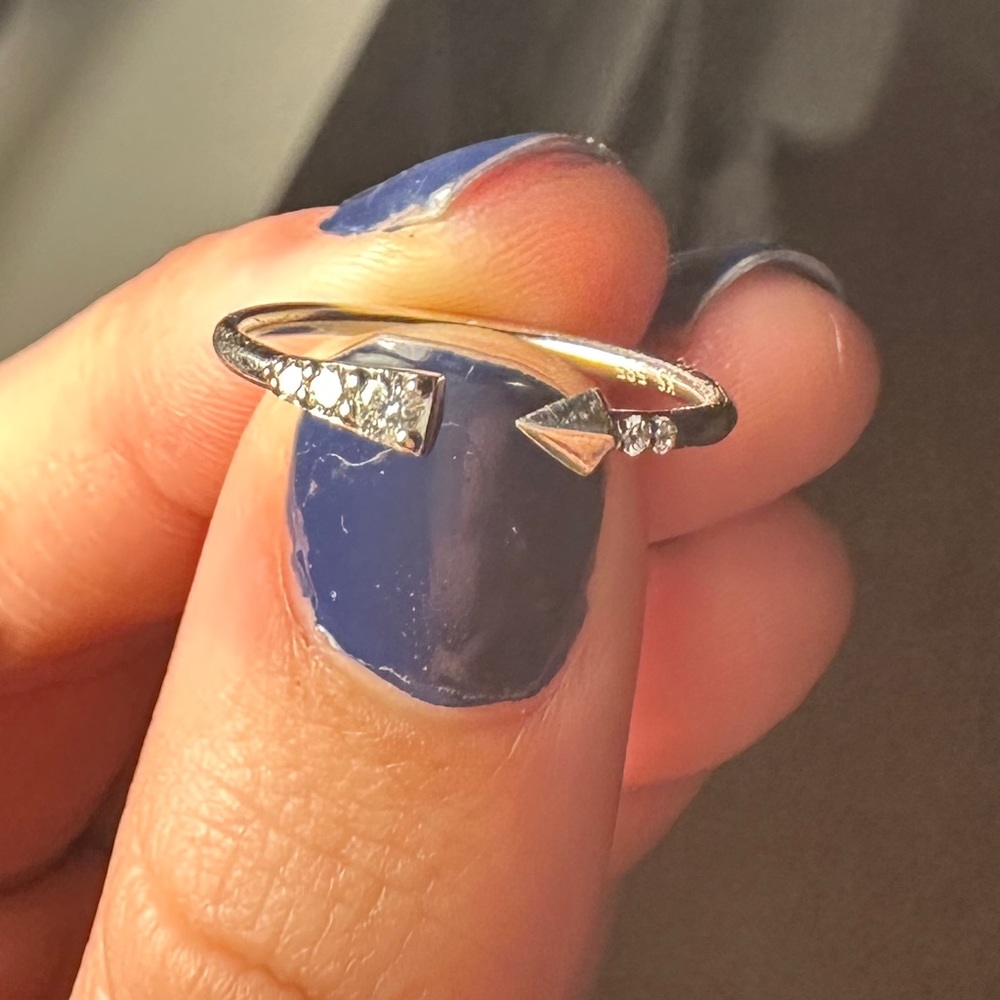 Diamond Arrow Ring